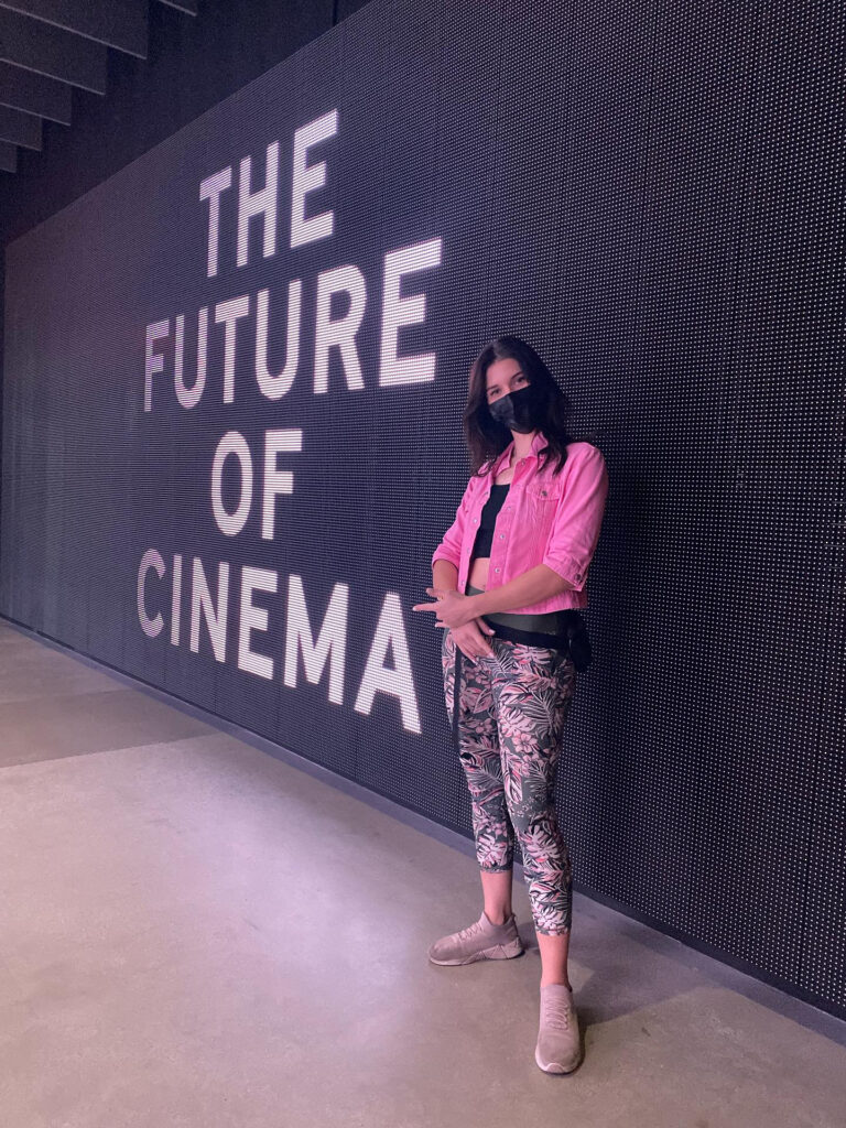 Diane behind the scenes